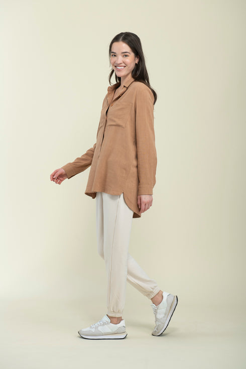 Blaine-Oversize Button-up